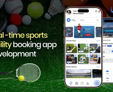 Real-time sports facility booking app development