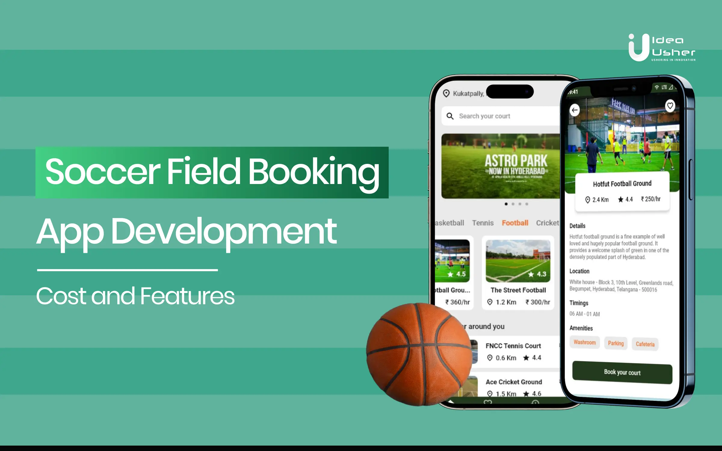 Soccer Field Booking App Development