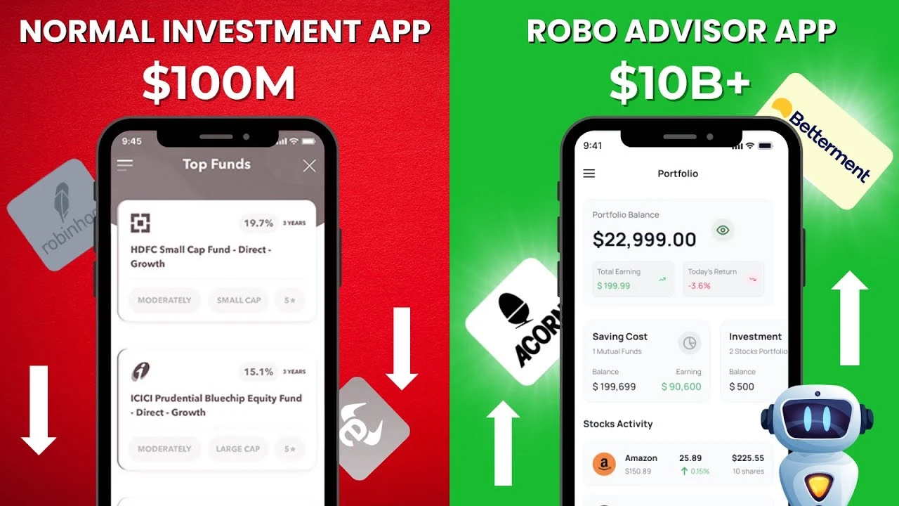 How to Build a Robo Advisor App Like Betterment, Wealthfront & Acorns