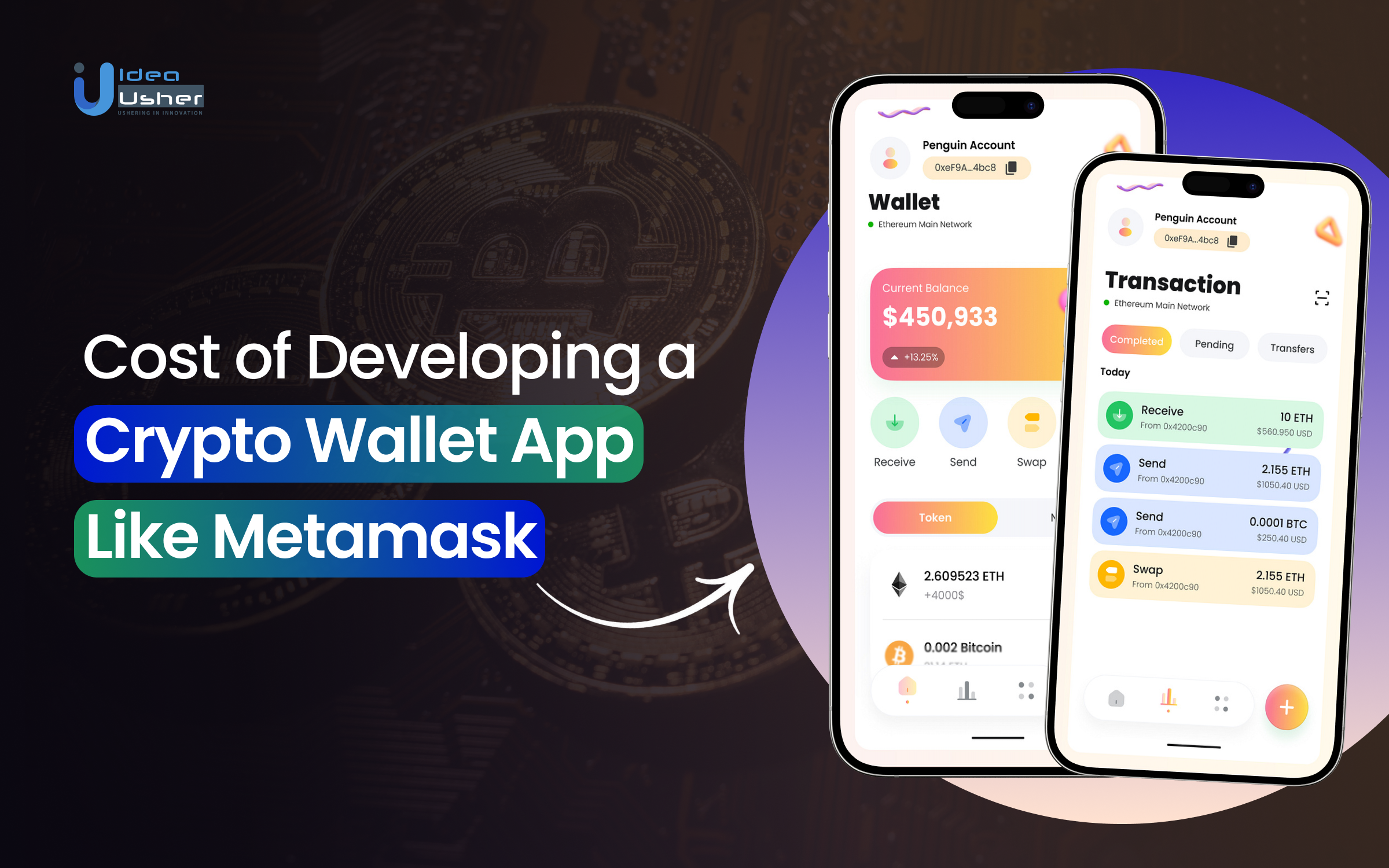 Cost Of Developing a Crypto Wallet App Like Metamask