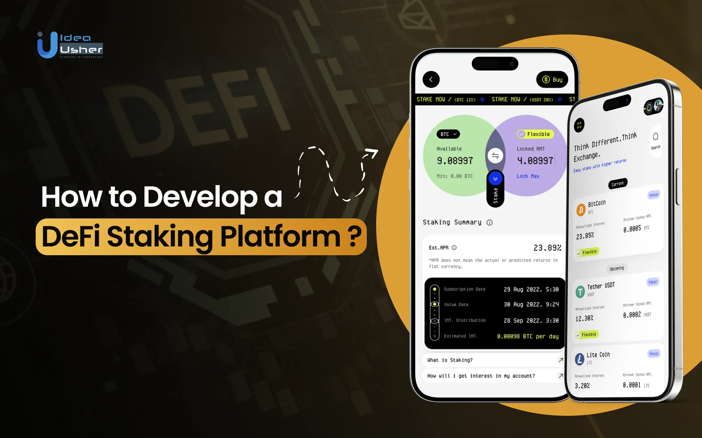 How to Develop a DeFi Staking Platform?