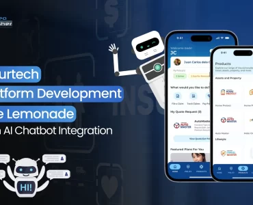 Insurtech Platform Development Like Lemonade with AI Chatbot Integration