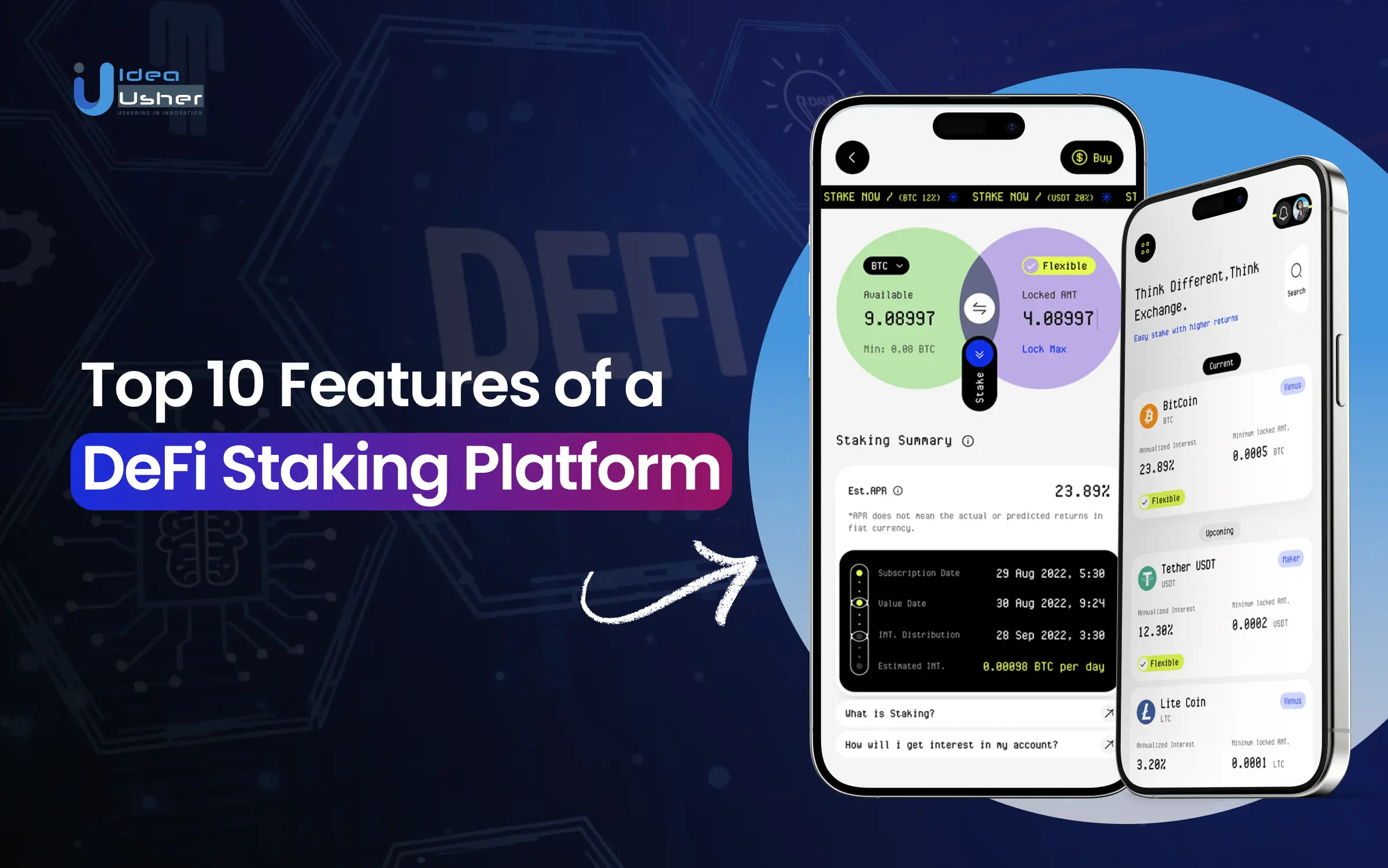 Top 10 Features of a Defi Staking Platform