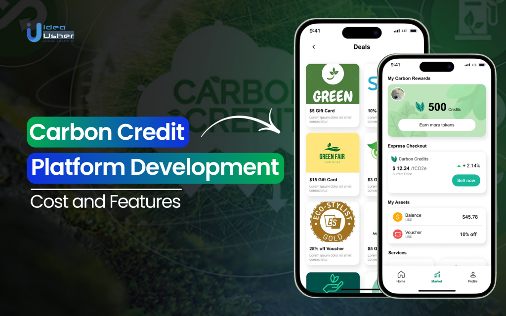 Carbon Credit Platform Development - Cost and Features - Idea Usher