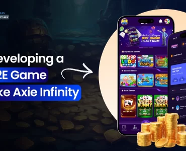 developing a p2e game like axie infinity