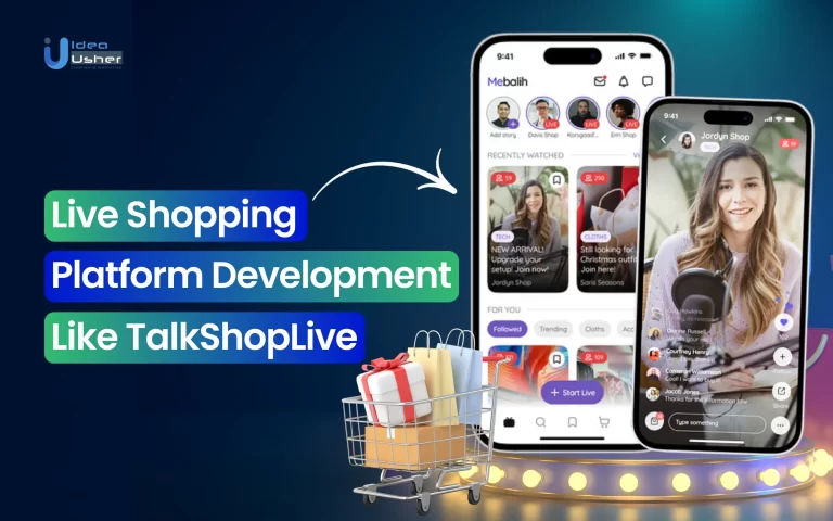 live shopping platform development like talkshoplive