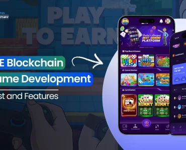 p2e blockchain game development