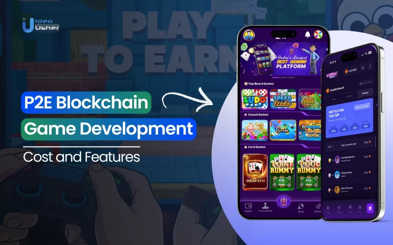 p2e blockchain game development