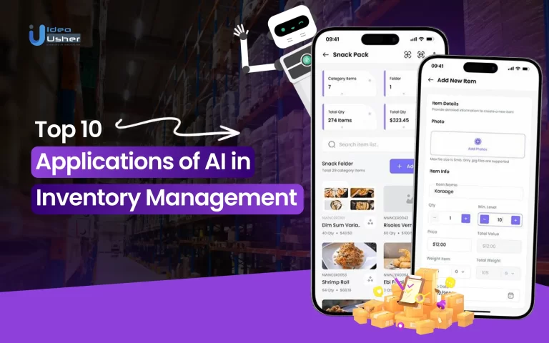 top 10 applications of AI in inventory management