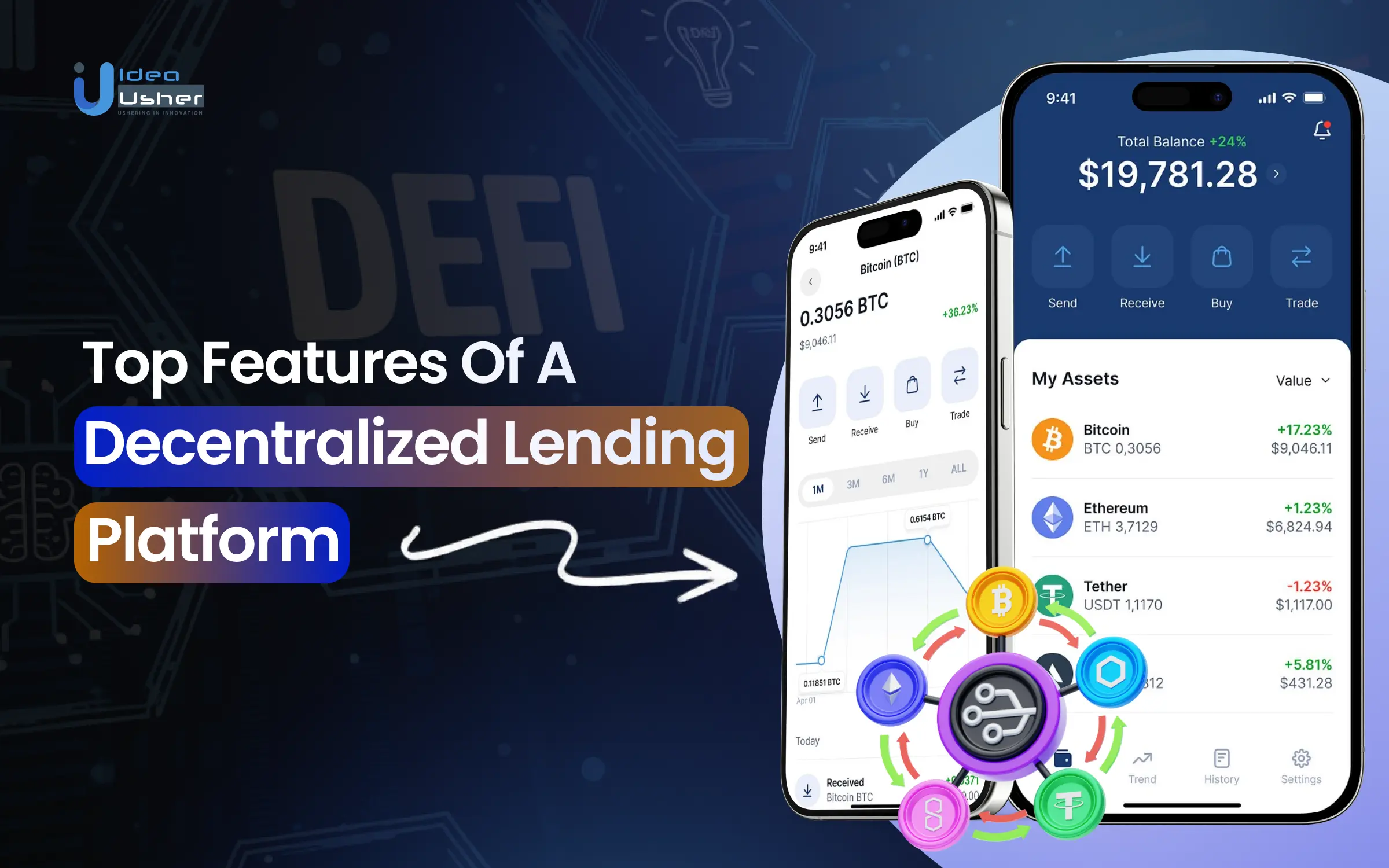 top features of a decentalized lending platform