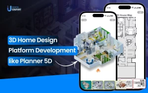 3D Home Design Platform Development like Planner 5D