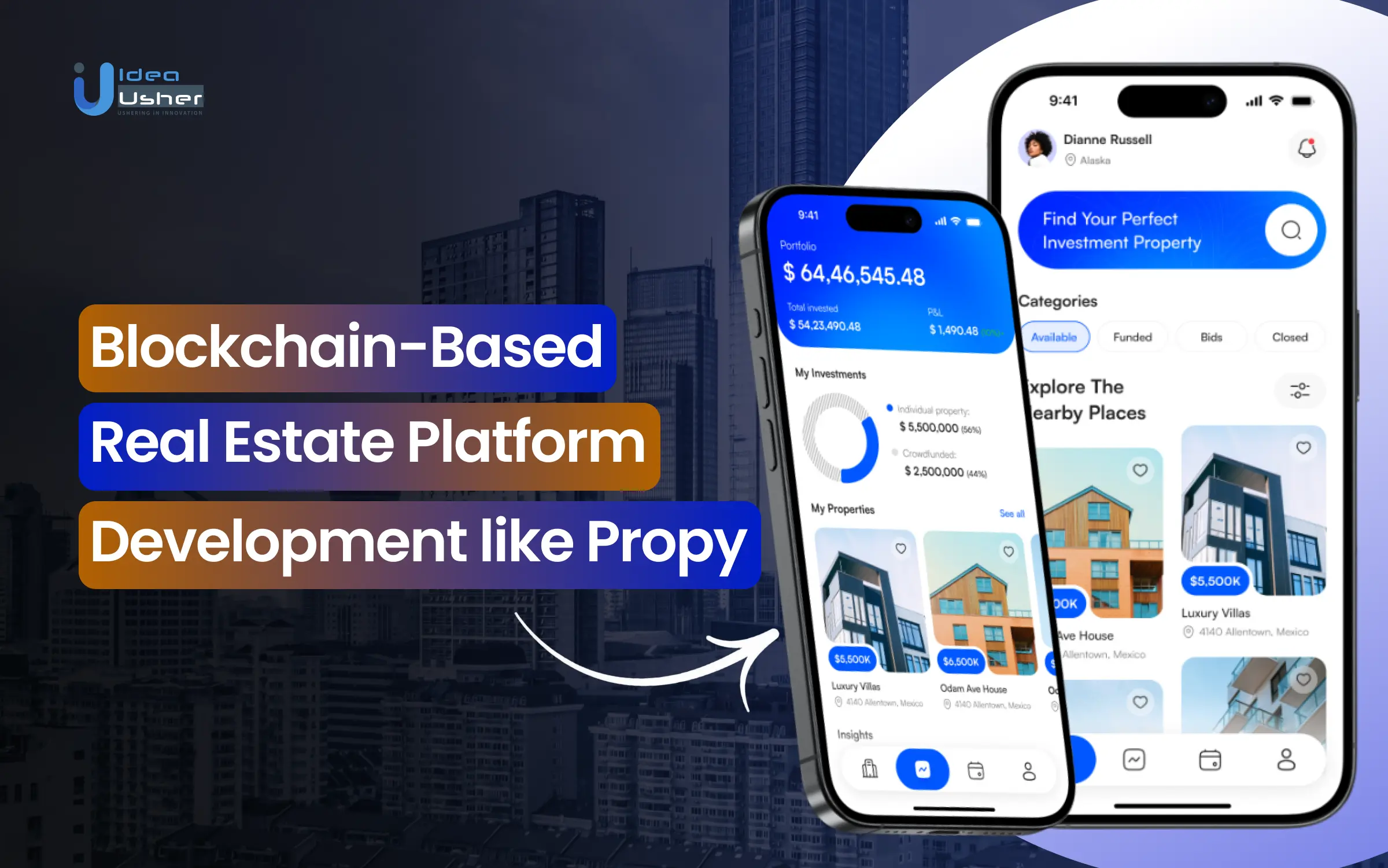 Blockchain-Based Real Estate Platform Development like Propy