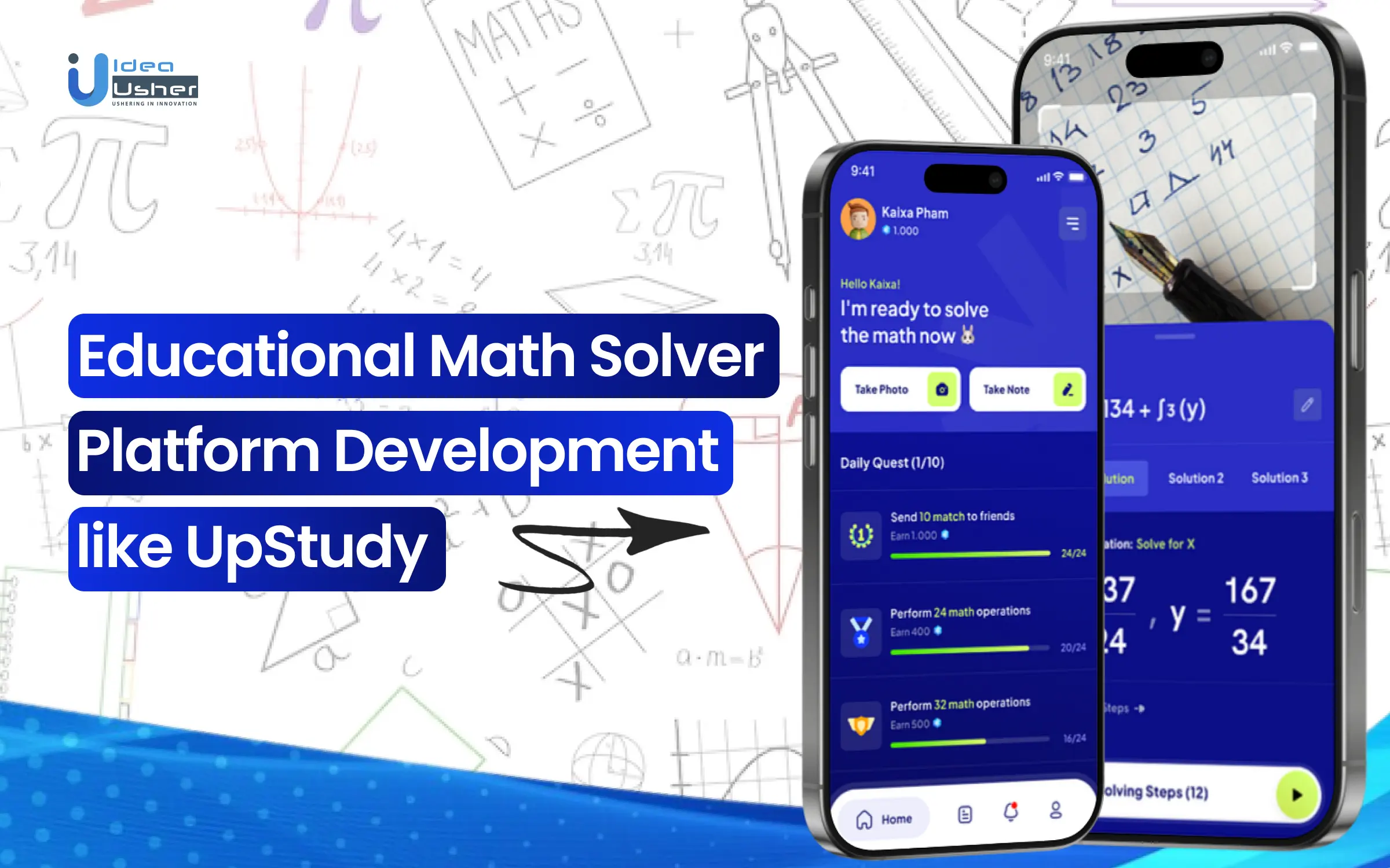 Educational Math Solver Platform Development like UpStudy