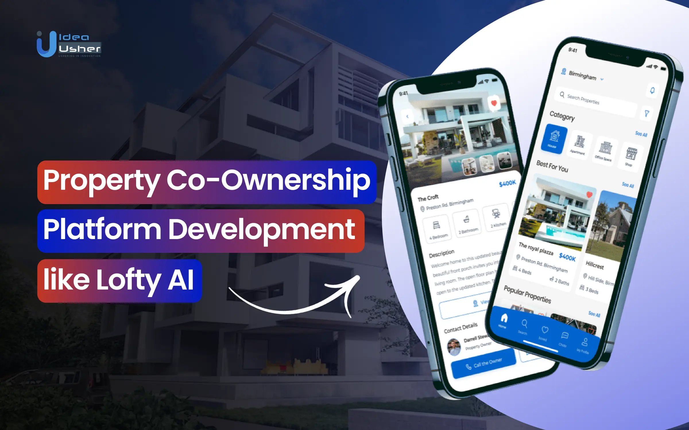 Property Co-Ownership Platform Development like Lofty AI