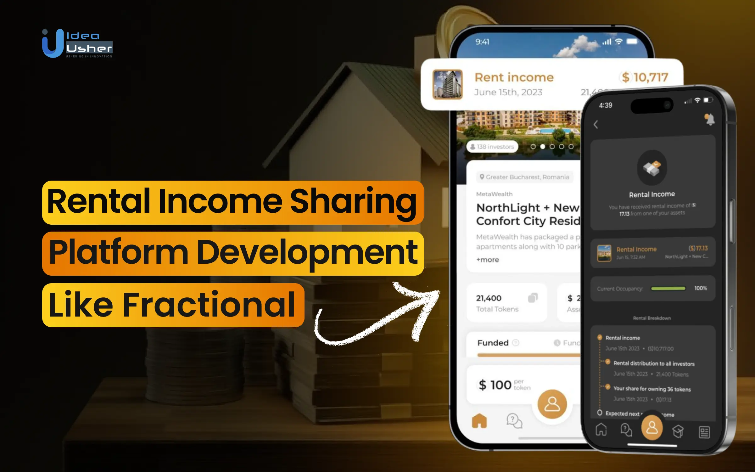 Rental Income Sharing Platform Development Like Fractional