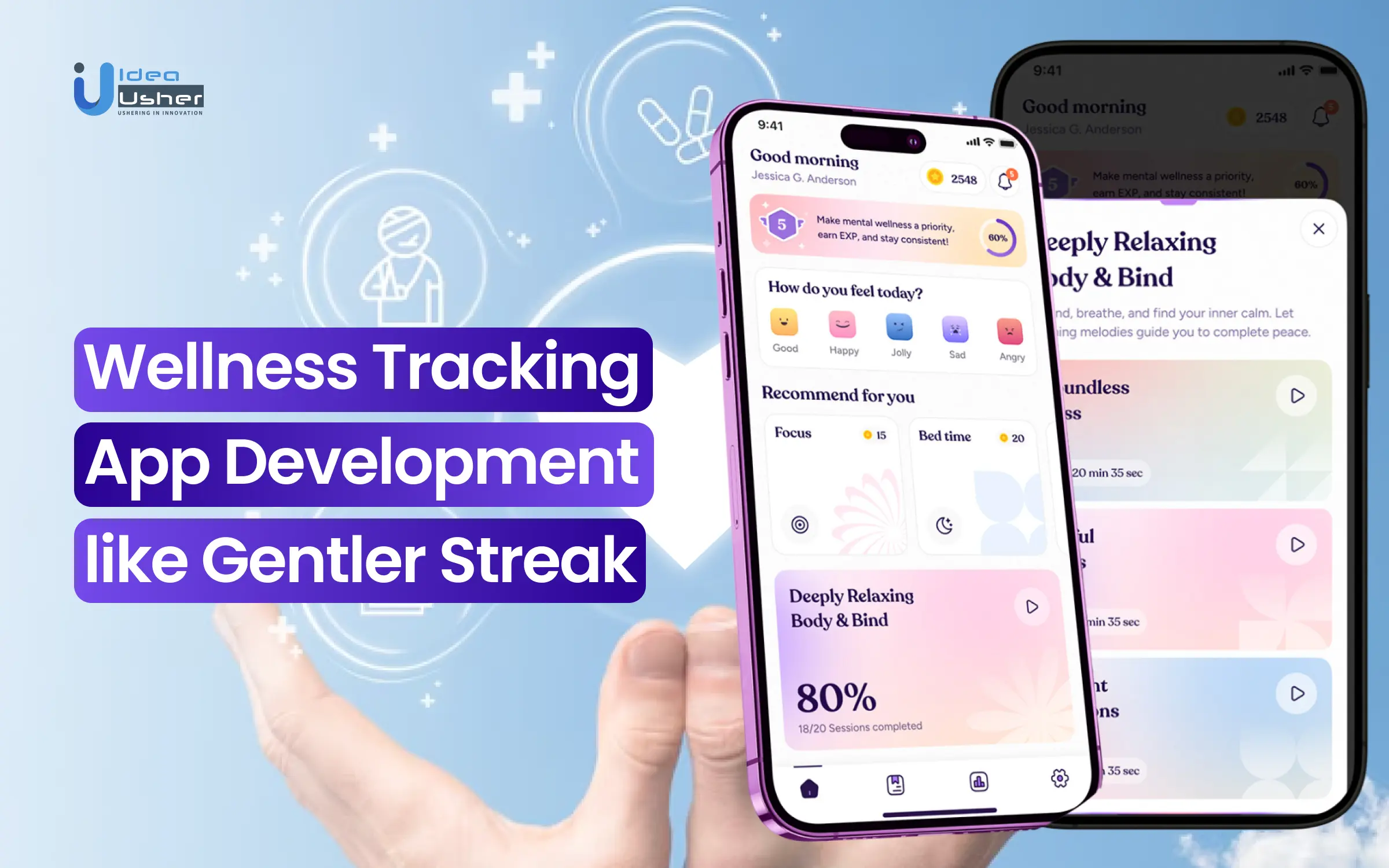 Wellness Tracking App Development like Gentler Streak