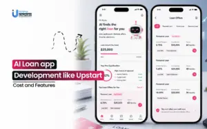 develop AI loan app like Upstart