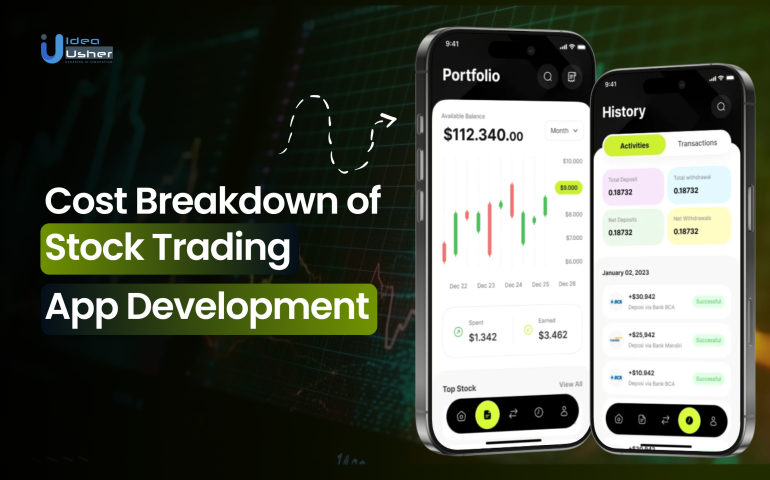 Cost Breakdown of Stock Trading App Development - Idea Usher