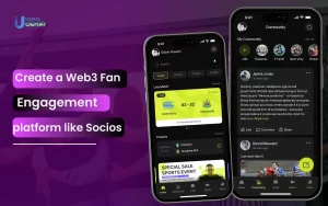 Create a Web3 Fan Engagement platform like Socios