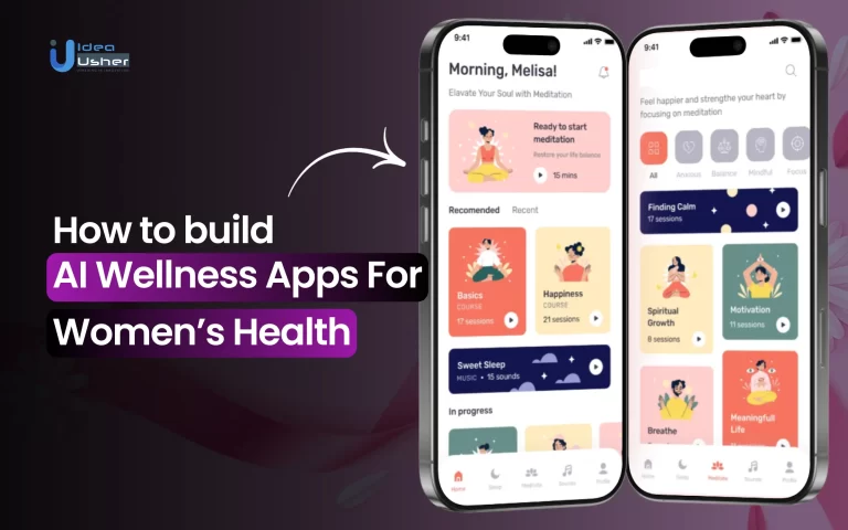 develop AI wellness app for women