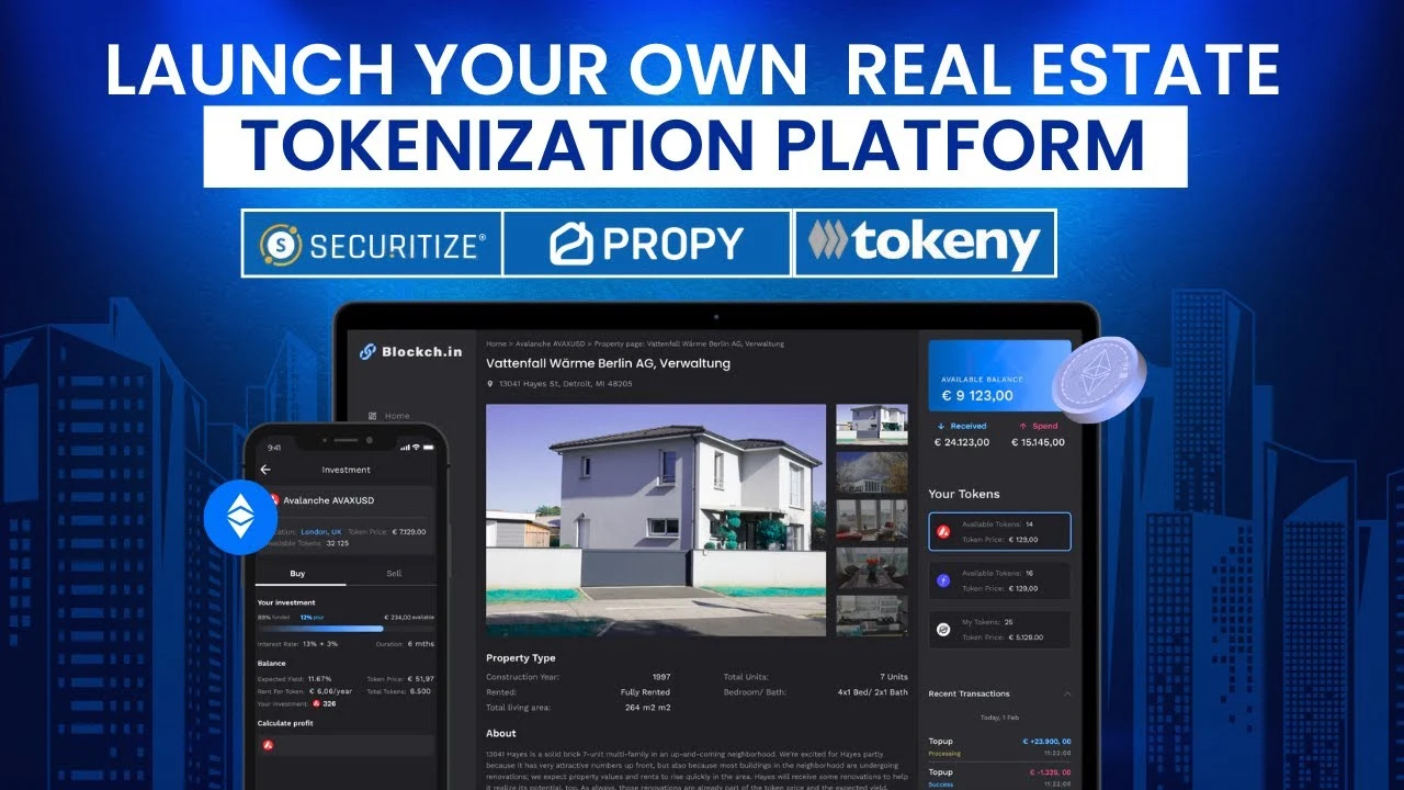 How to Build Real Estate Tokenization Platform