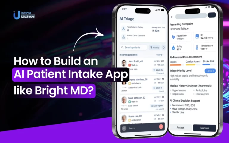 AI patient intake app development
