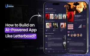 AI app like letterboxd development