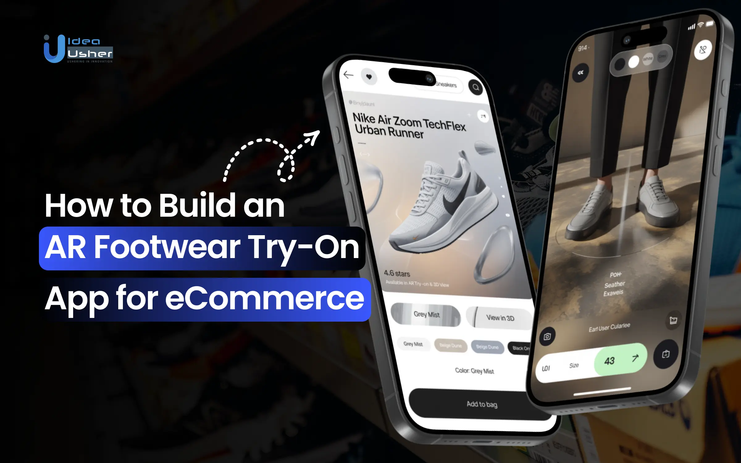 AR footwear try-on development