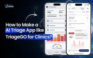 AI triage app development