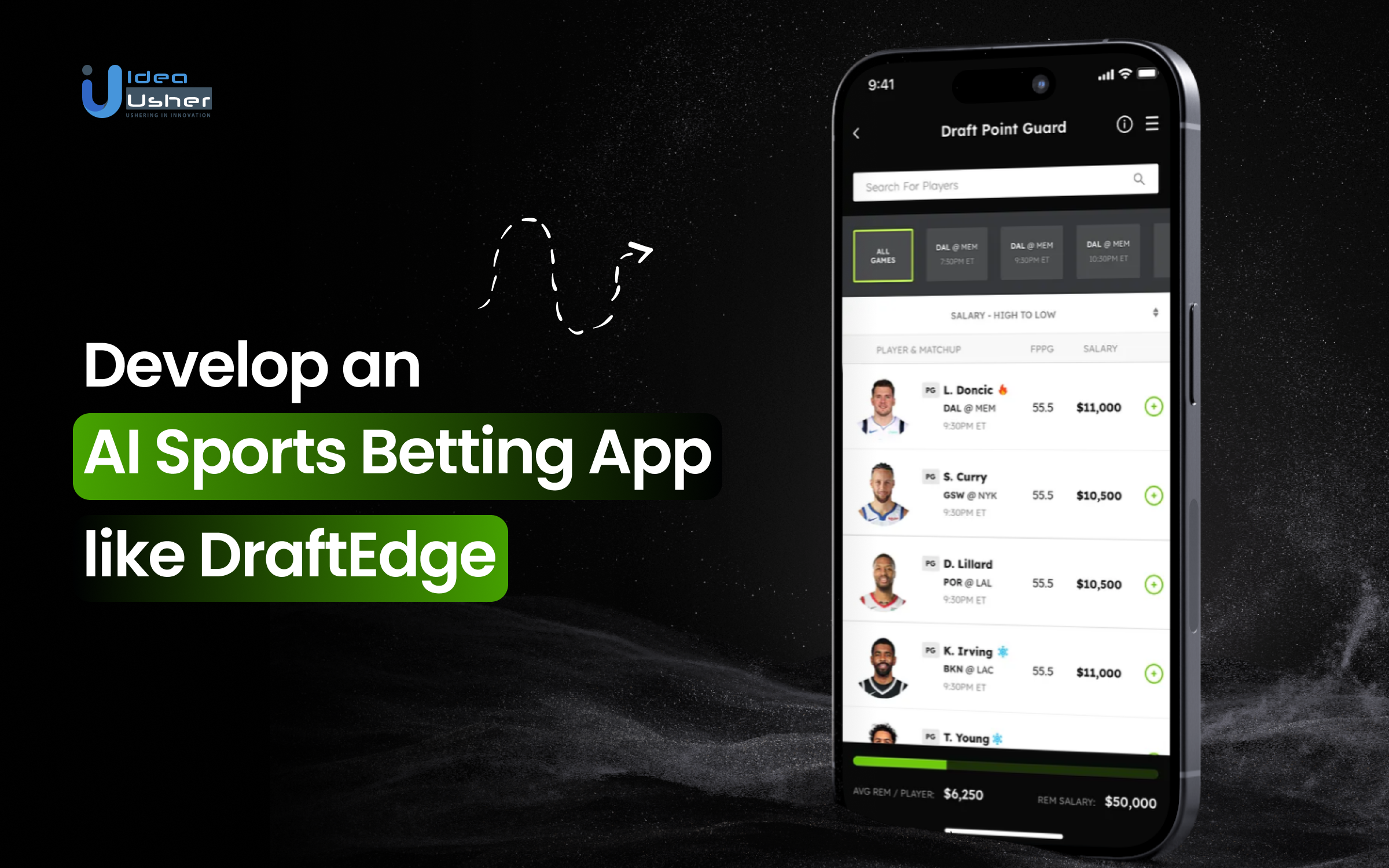 Develop an AI Sports Betting App like DraftEdge