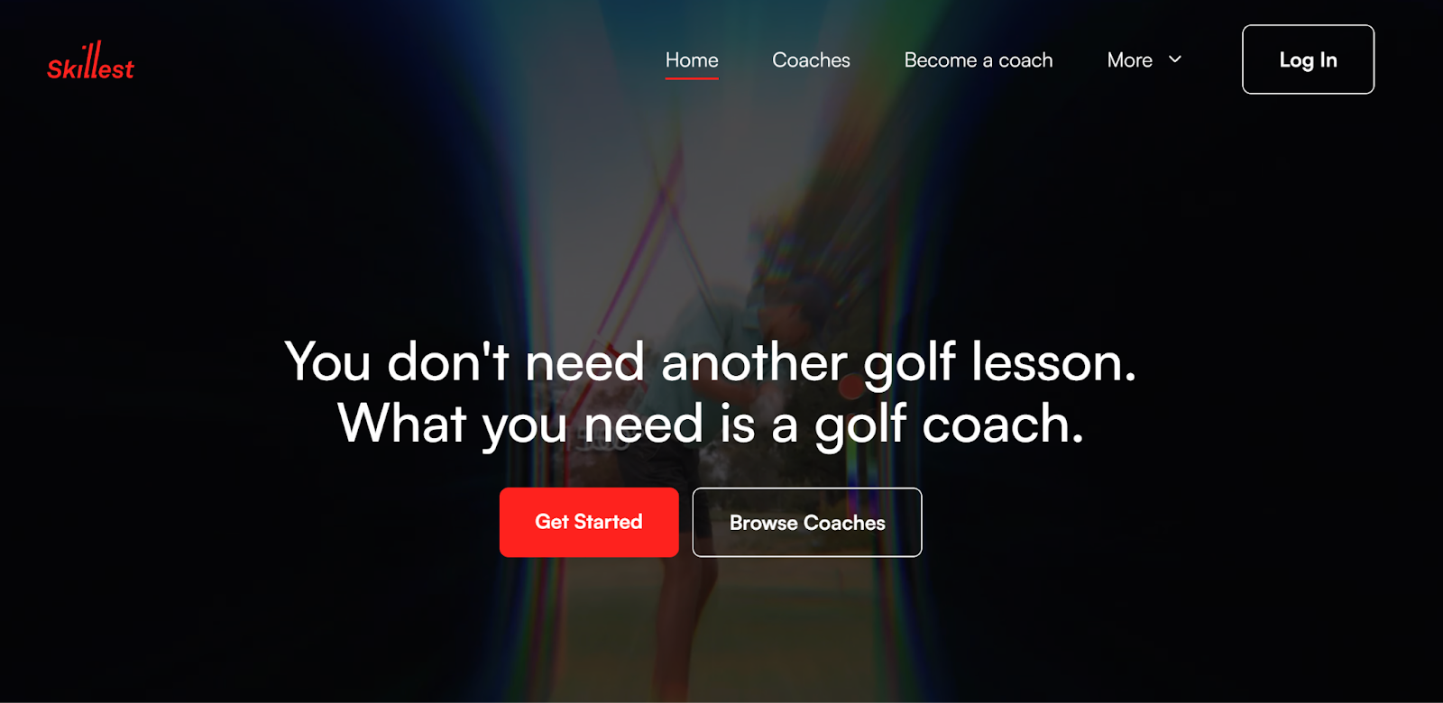 golf app development for coaches