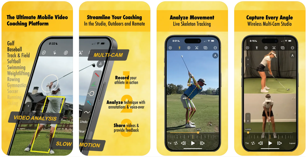 golf app development for coaches
