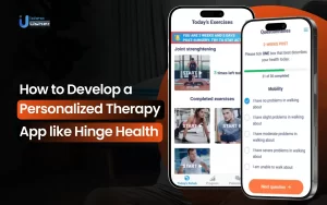physical therapy app like Hinge Health development