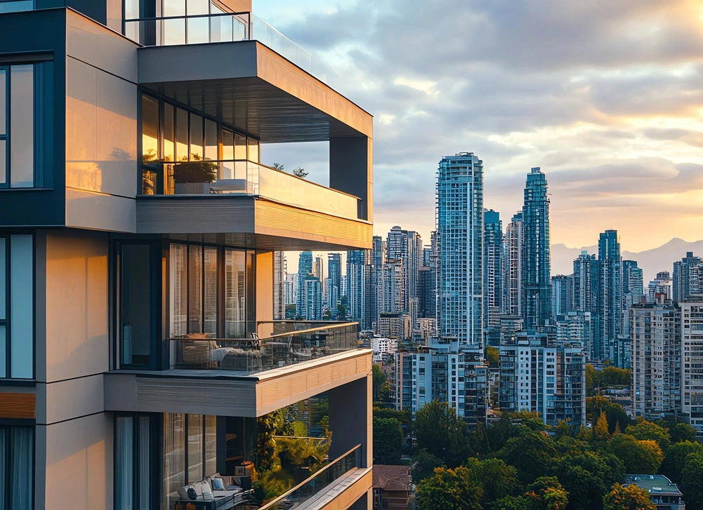 Modern building skyline