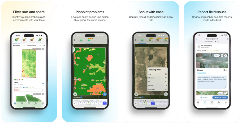 agritech mobile app development