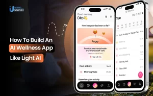 AI Wellness App Like Light AI development