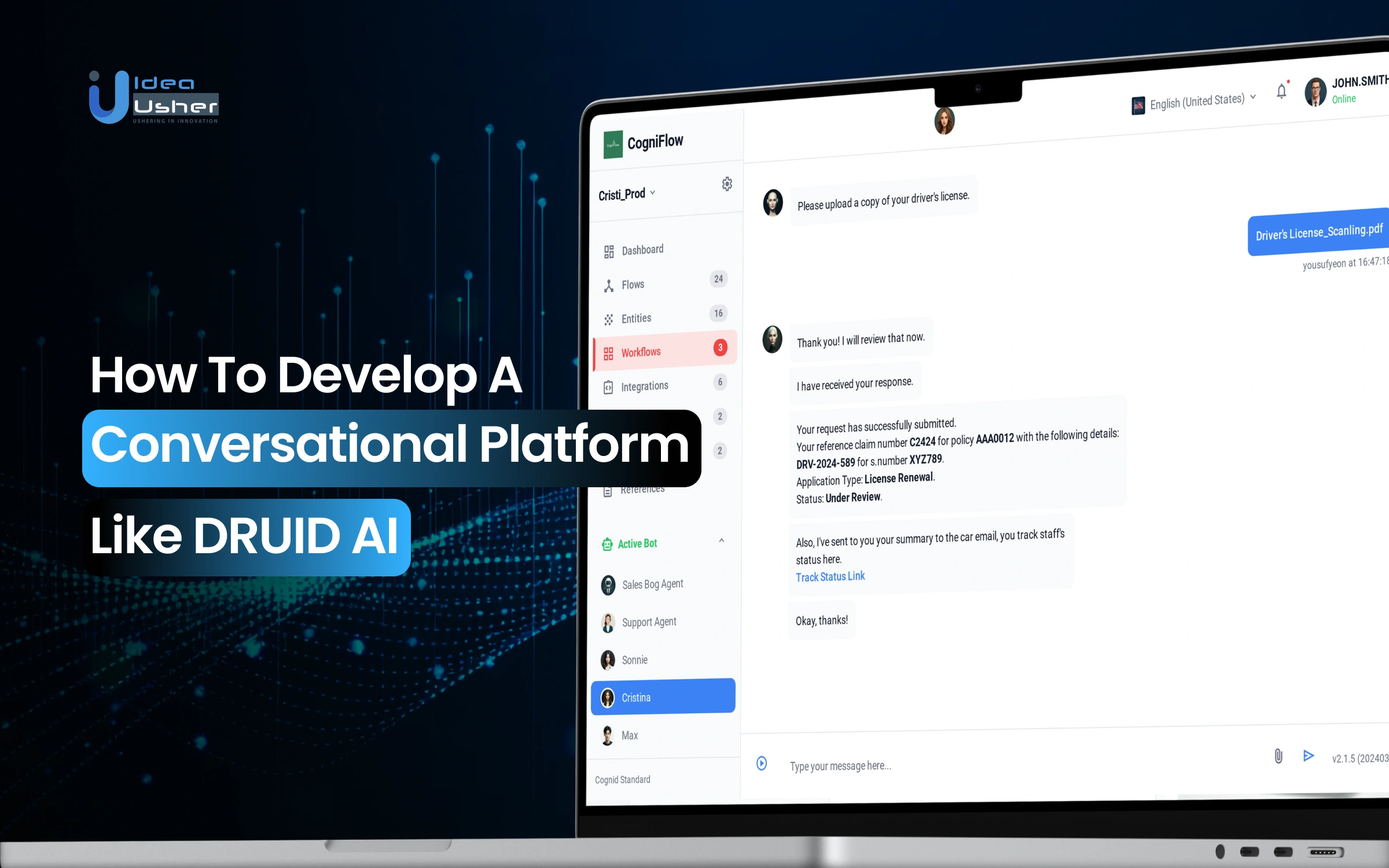 Conversational Platform Like DRUID AI development