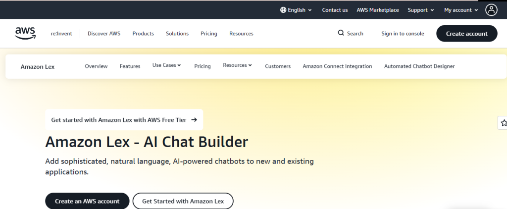 Amazon – Alexa & Lex
