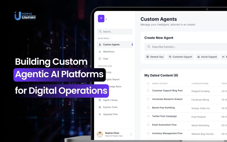 Building Custom Agentic AI Platforms for Digital Operations