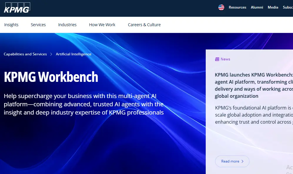 KPMG International – Workbench for Financial Services