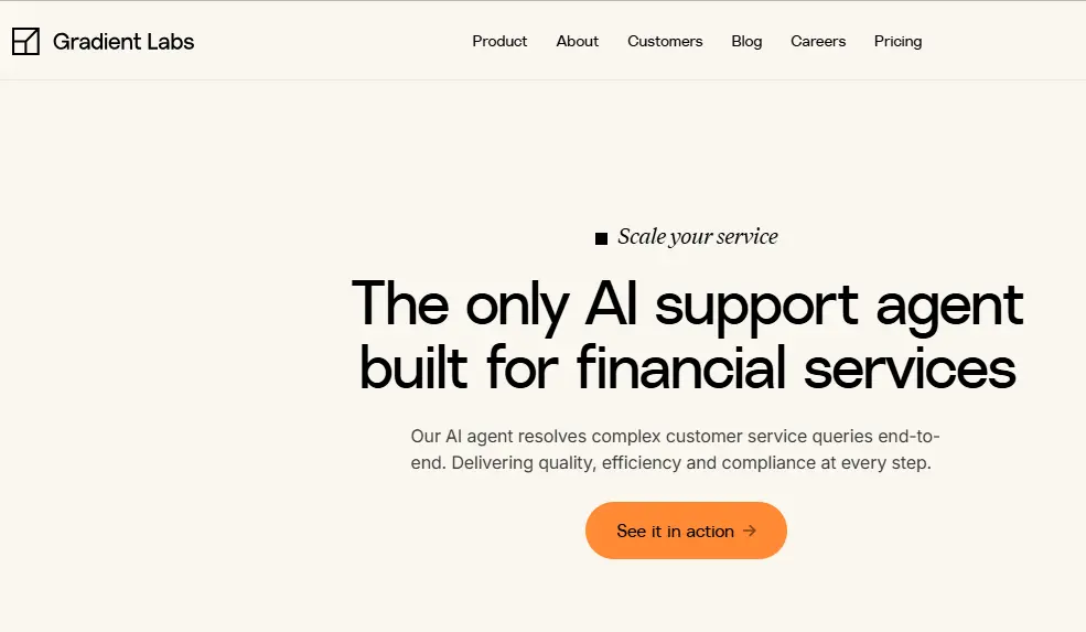 Gradient Labs – Regulated Industries