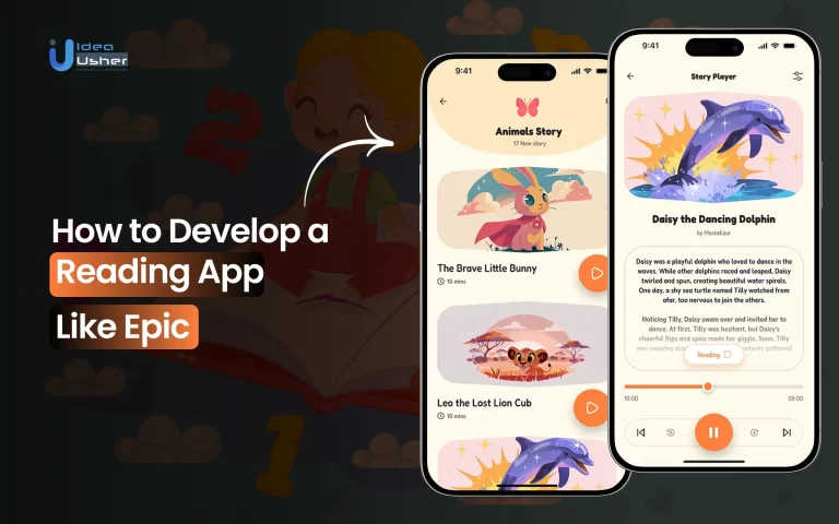 Kids' Reading App Like Epic development