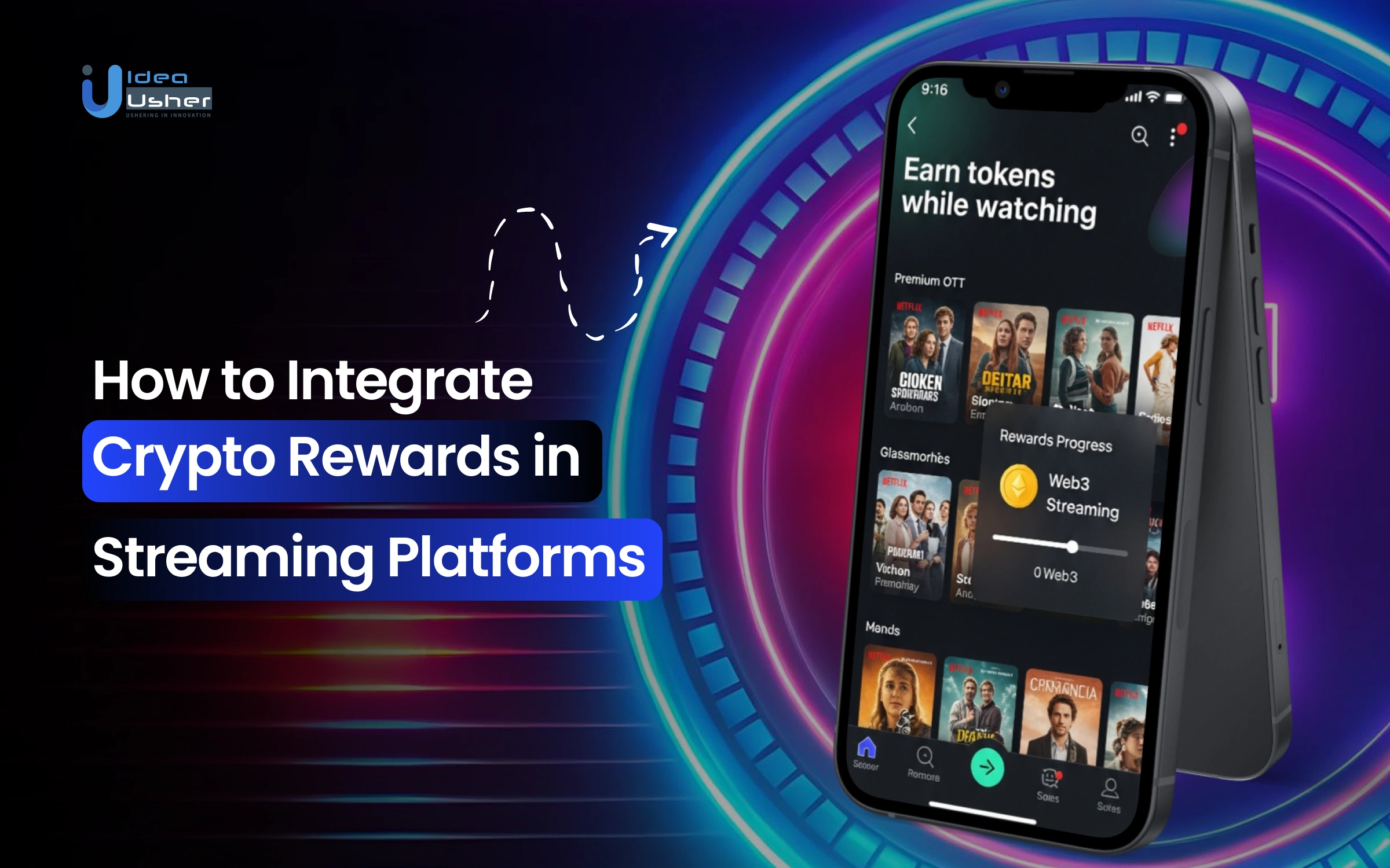 Crypto Rewards in Streaming Platforms development