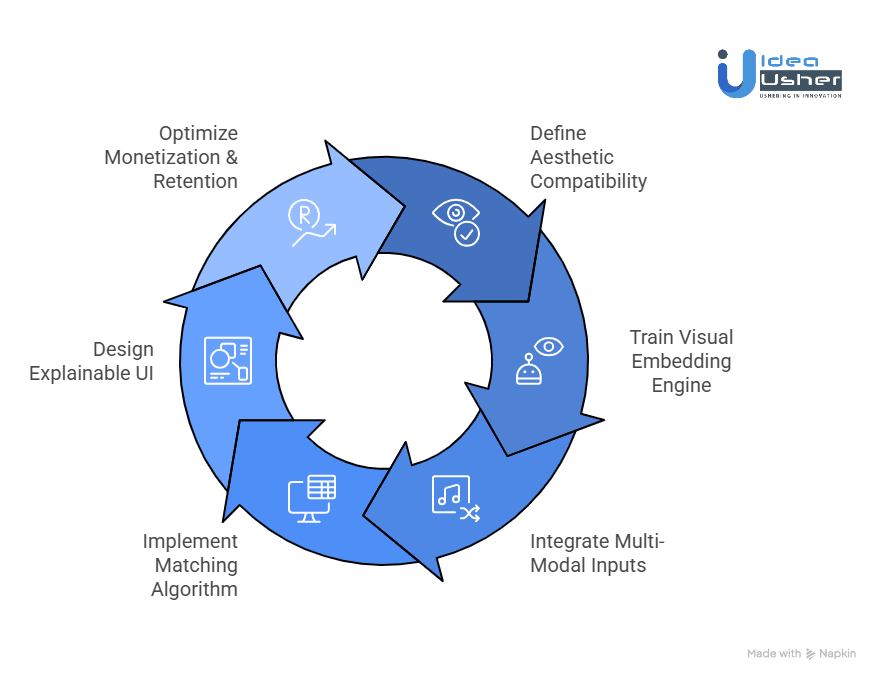 How to Develop a Dating App With AI Moodboard Matching?