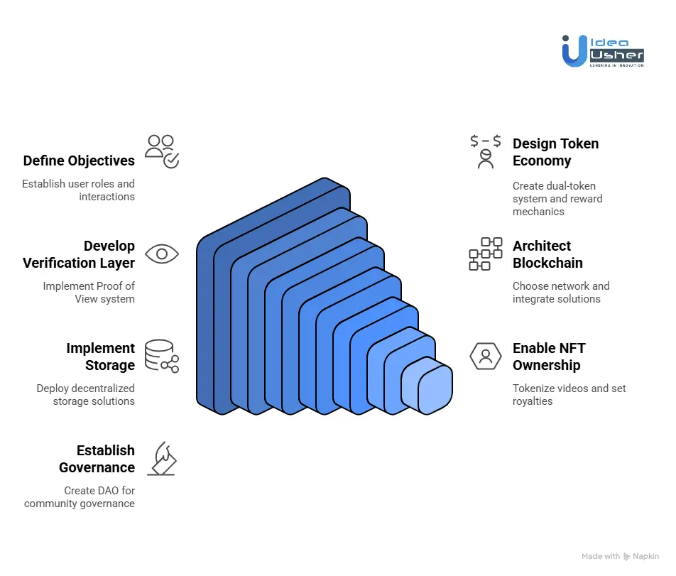 How to Develop a Reward-Based Video Platform Using Blockchain?