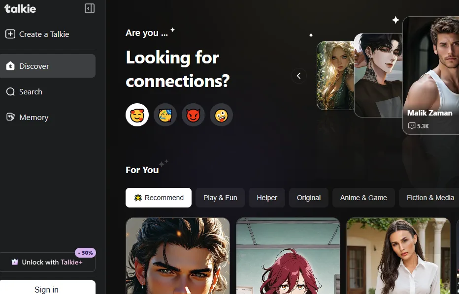 Talkie AI