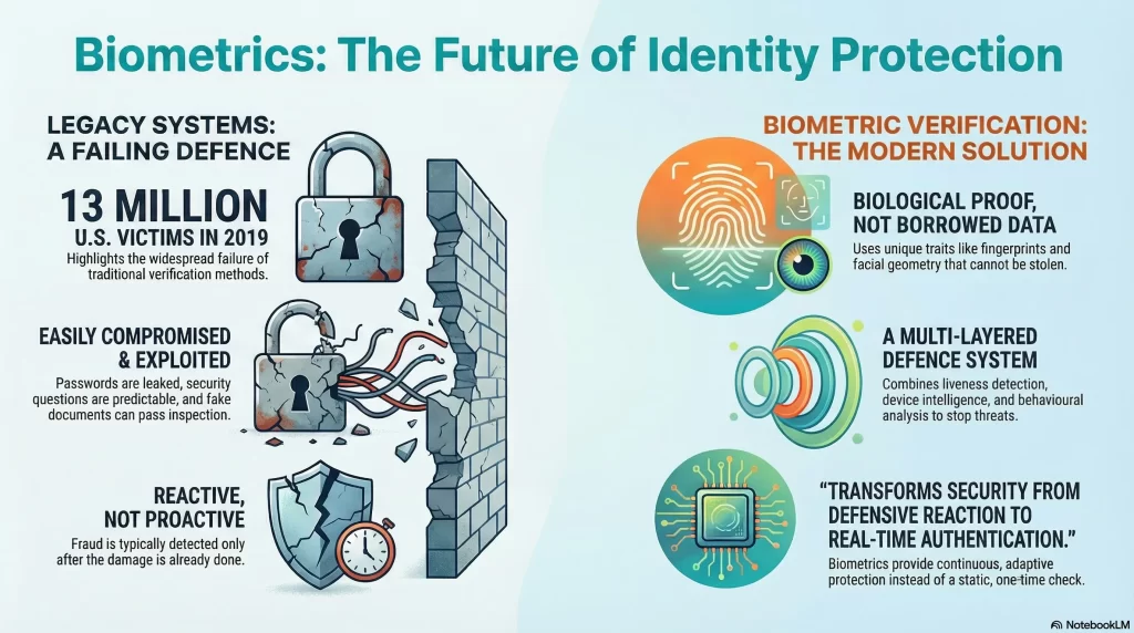Biometric Identity Verification Can Protect 13 Million Identity Theft Victims