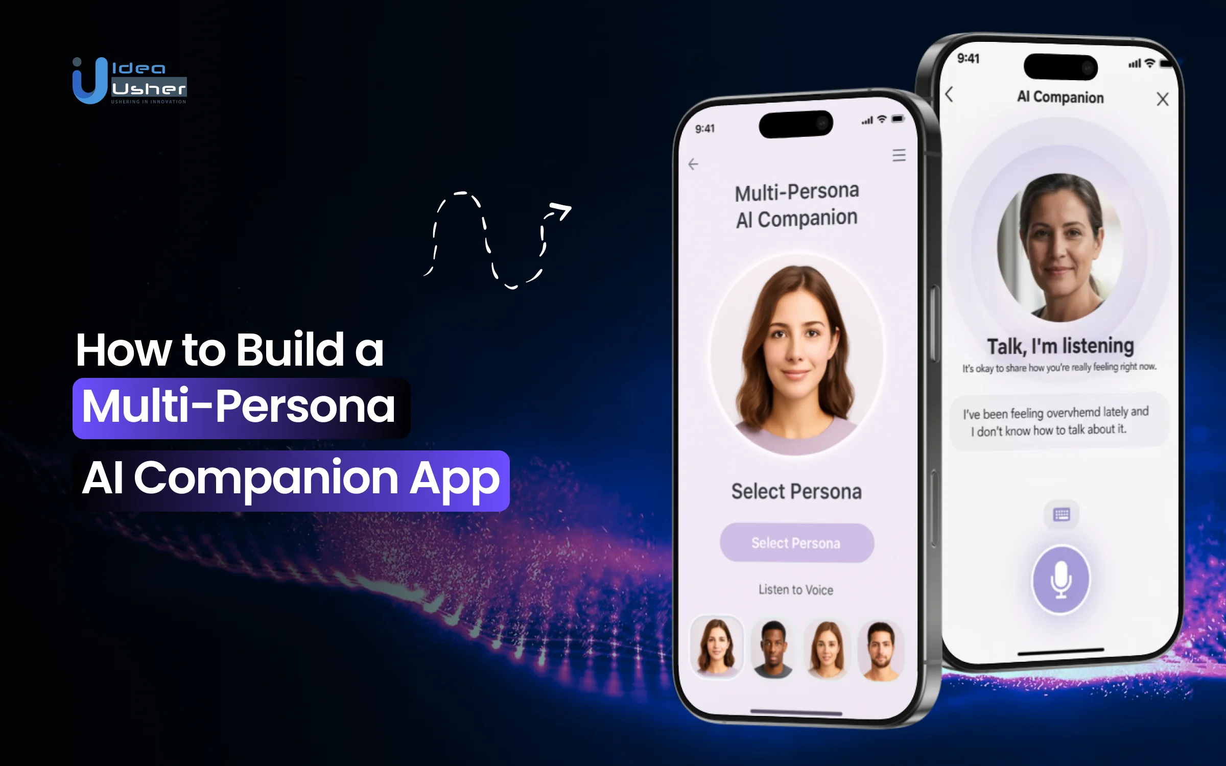 AI multi-persona companion app development