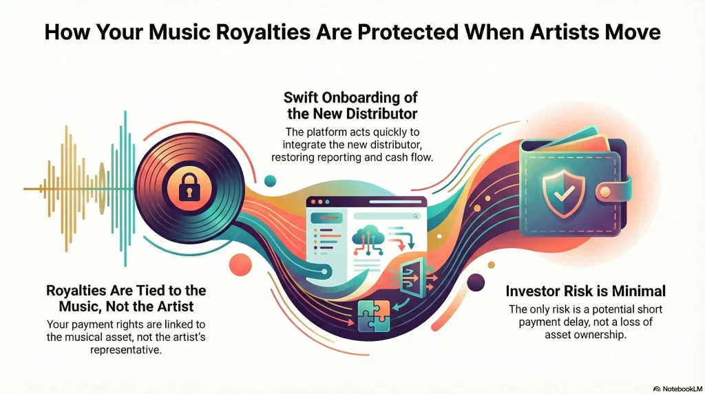 How Music Royalty Platforms Protect Investors When Artists Move?