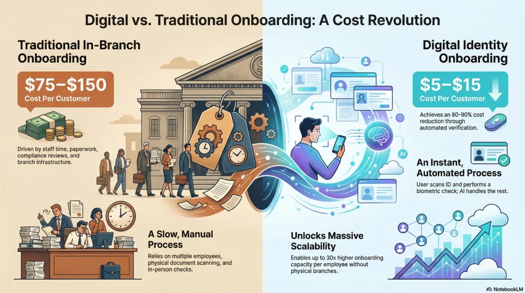 Digital Identity Platforms Cut Banking Costs by 80–90% for Businesses